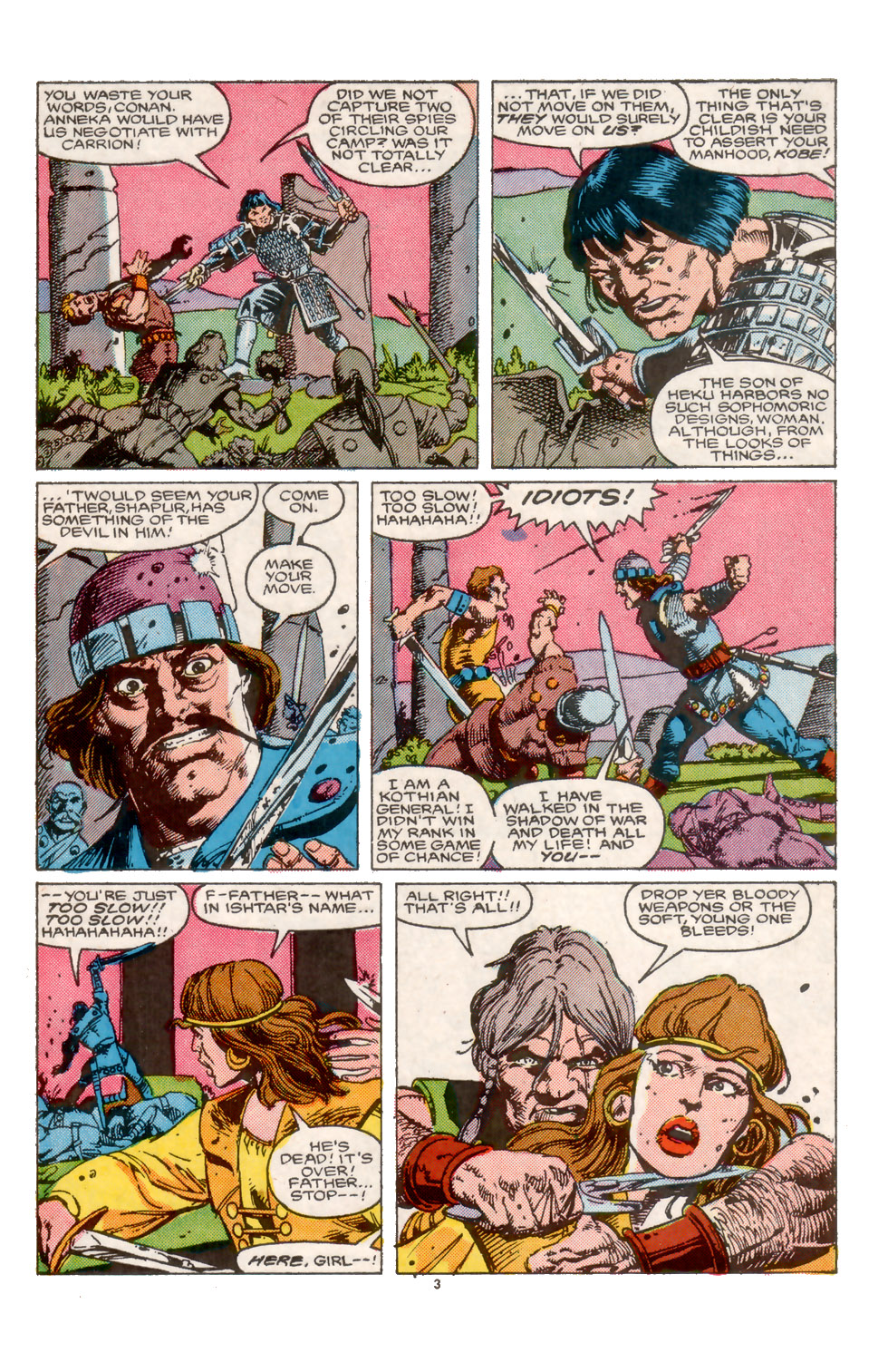 Read online Conan the Barbarian (1970) comic -  Issue #202 - 4