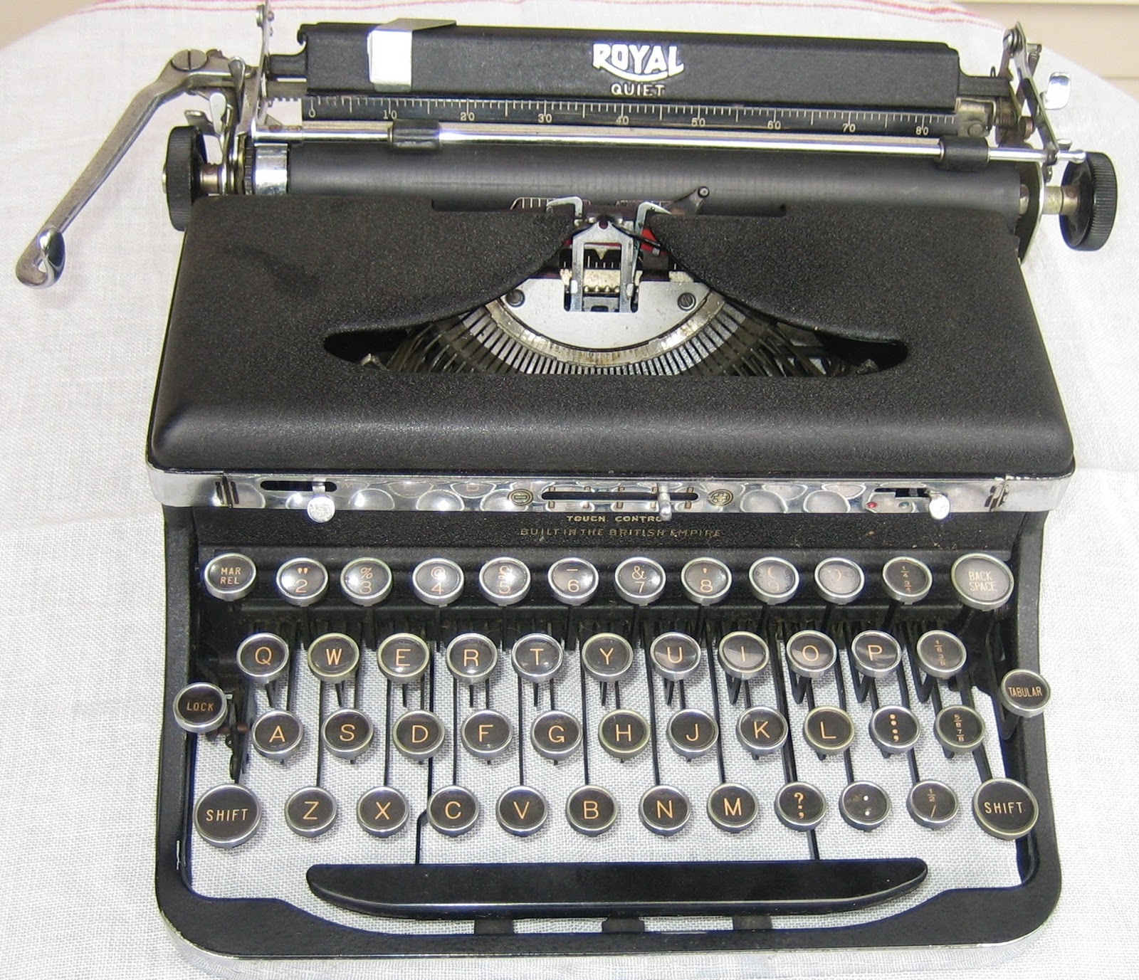 totally second hand Typewriter Love