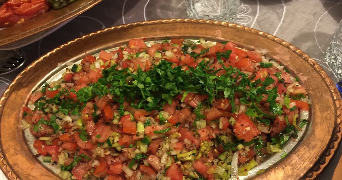 Sahra Acılı Ekşili Salata
