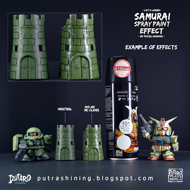 Tutorial Samurai Spray Paint Top Coat by Putra Shining