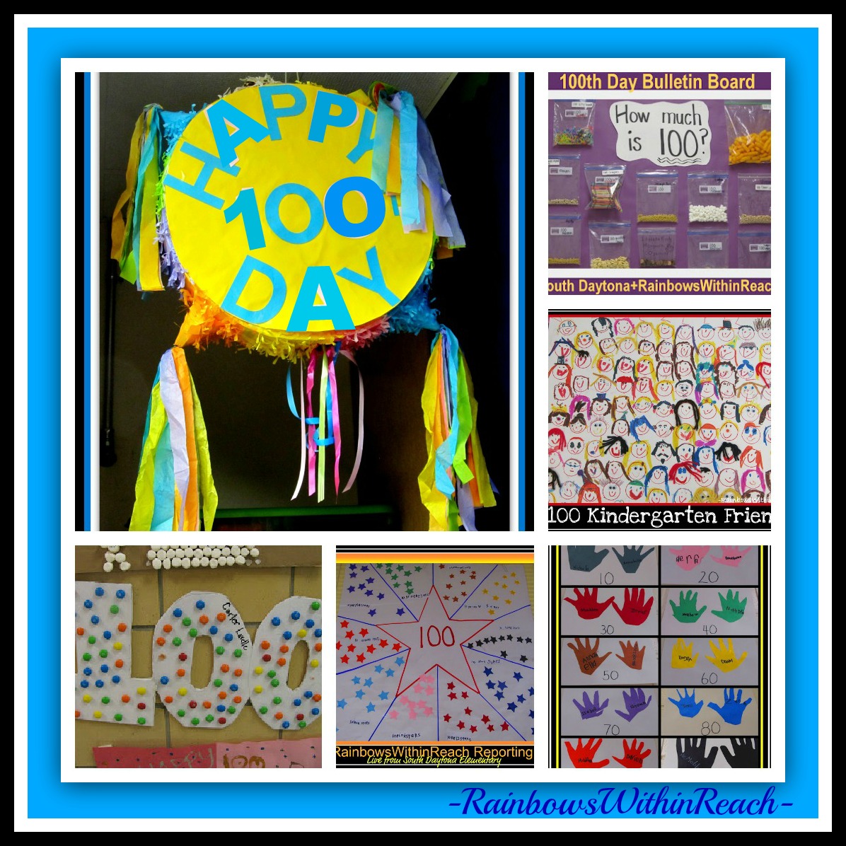 100 day poster board projects