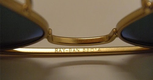 how to tell real ray ban aviators