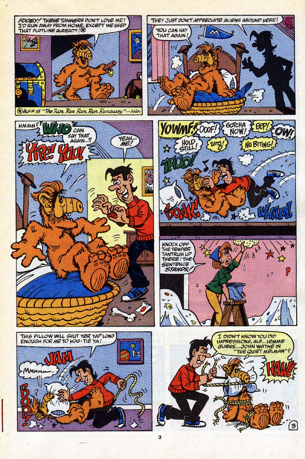 Read online ALF comic -  Issue #25 - 4