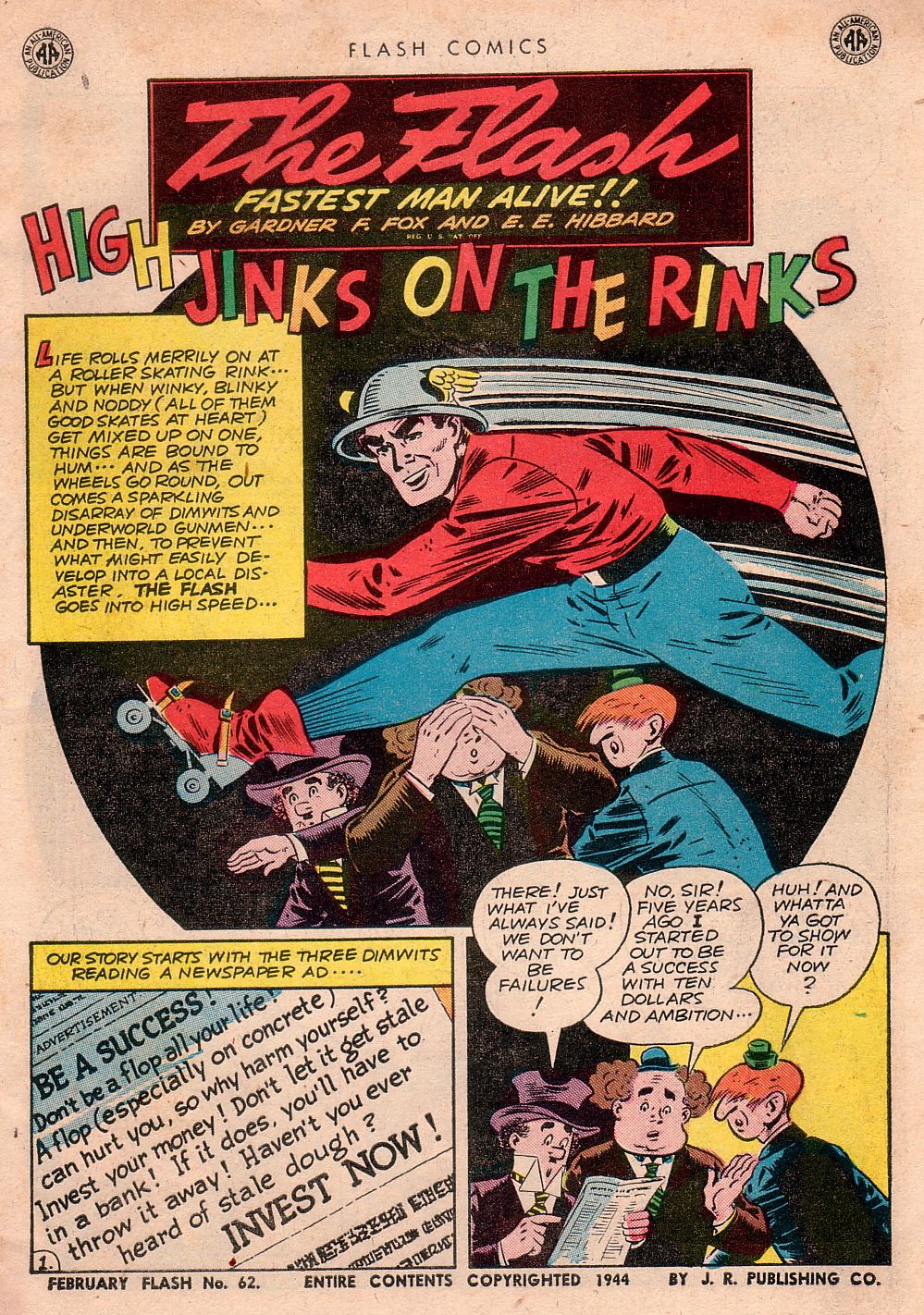 Read online Flash Comics comic -  Issue #62 - 3