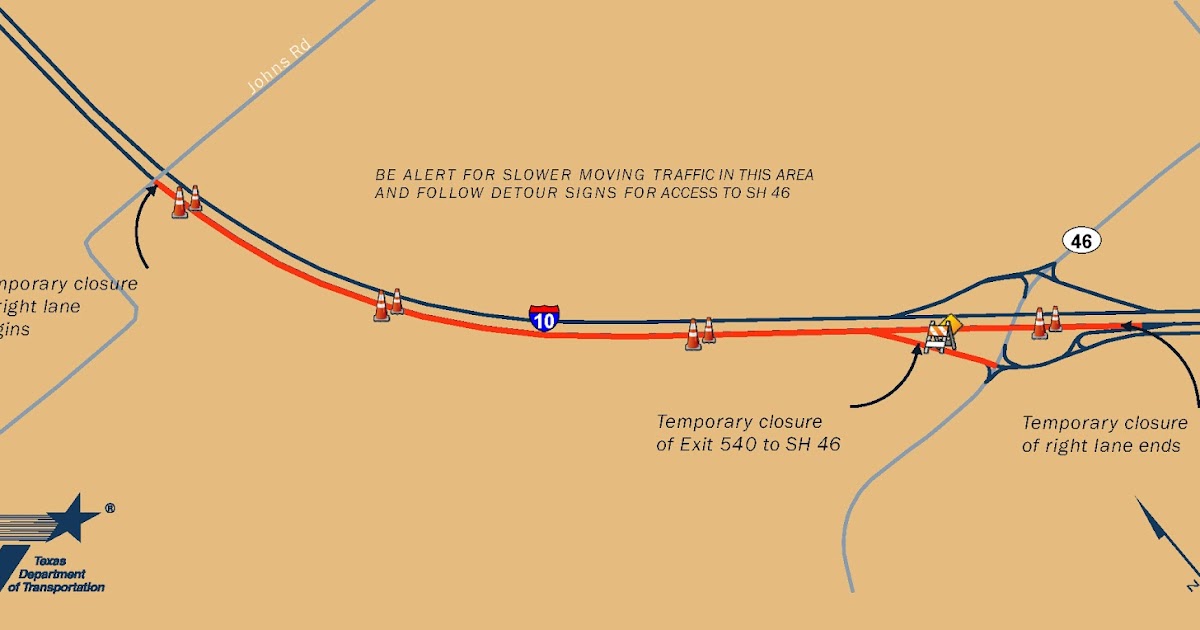 Go Ahead! Seeking Details On I10 West Closures? We
