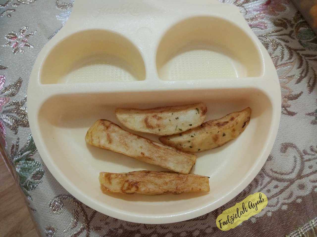 RESEPI FINGER FOOD POTATO UNTUK BABY FADZIELAH AYUB