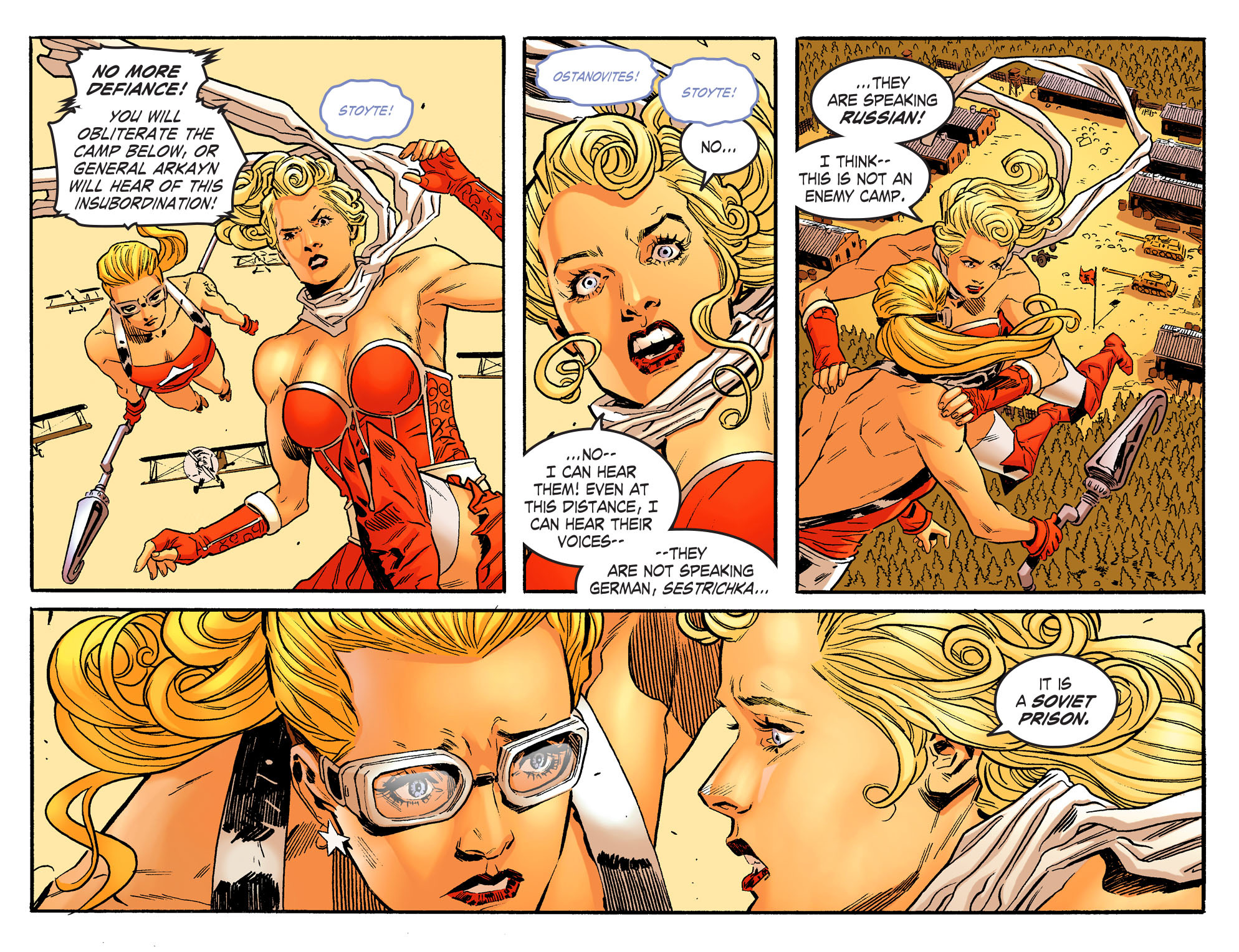 Read online DC Comics: Bombshells comic -  Issue #10 - 12