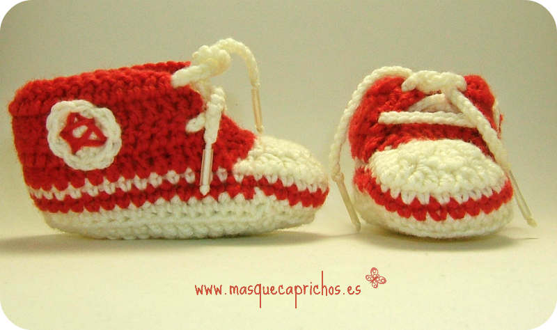 Patucos Bebé estilo Converse