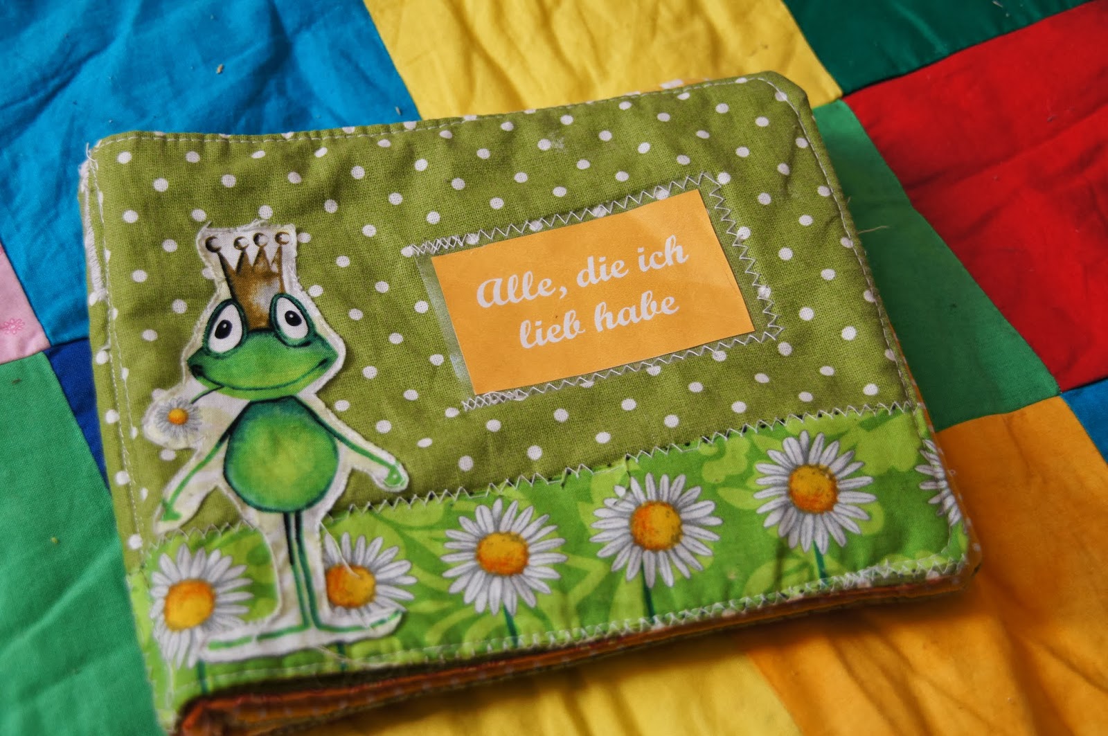 Kinder Bilderalbum Aus Stoff - Weiches Fotoalbum Für Babybilder Mit Tier-Motiven