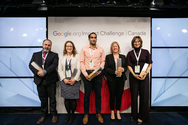 we kicked off Canada’s first Google.org Impact Challenge, a nationwide competition to find and fund organizations that are using technology to make the world a better place.