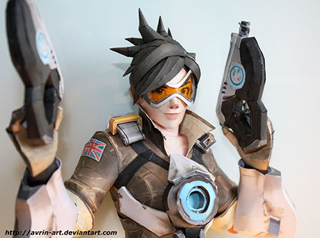 Make Your Own: Tracer from Overwatch, Carbon Costume