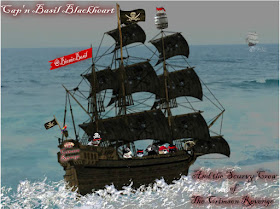 **2015 REVISITED** Tuesday Tails ~ The Extraordinary Voyages of Cap'n Basil Blackheart & His Motley Crew ~ Part X ©BionicBasil®