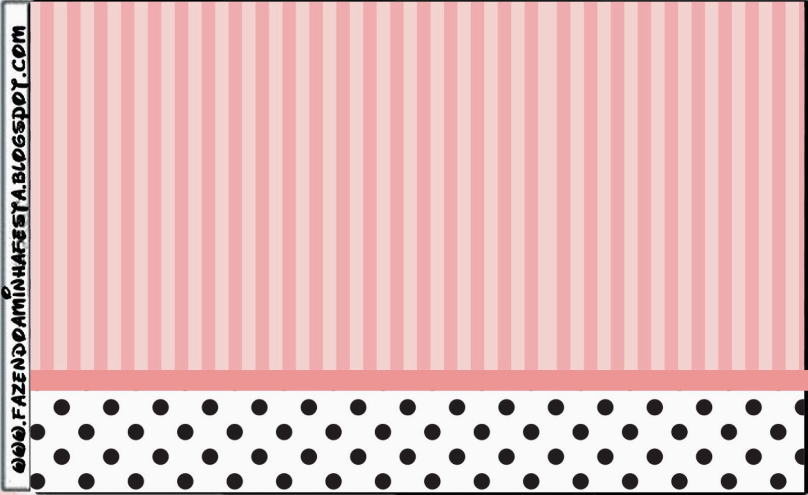 Pink, White and Black Stripes and Polka Dots: Free Printable Candy Bar Labels. - Oh My ...1600 x 981