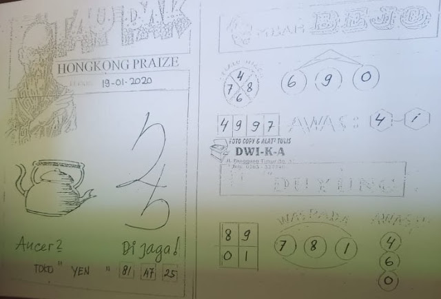 Prediksi Syair Hk 19 Januari 2020 Pangkalantoto Prediksi Syair Hk 19 Januari 2020 Pangkalantoto
