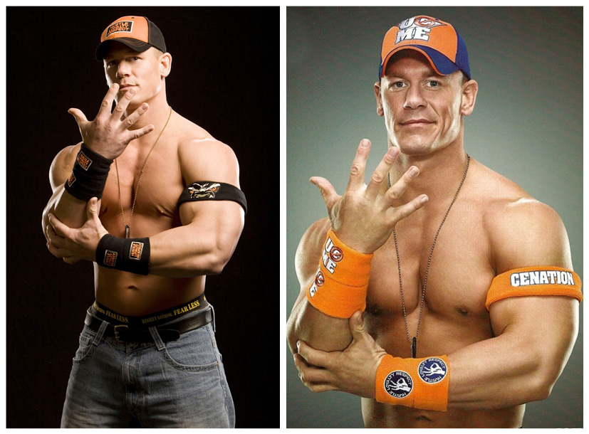 MEN'S BOOKMARK Professional Wrestler & Actor John Cena