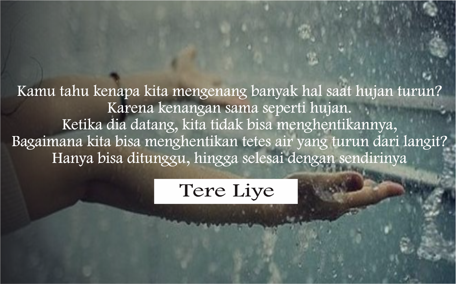 20 Meme Kutipan Romantis Tere Liye Mogimogy