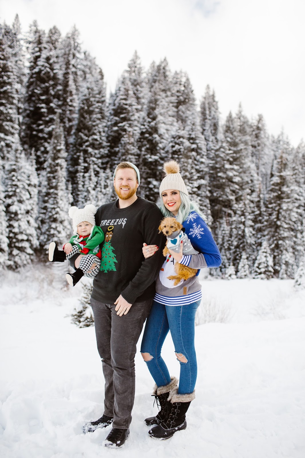 WINTER FAMILY PHOTOS & JORD WATCH GIVEAWAY! | The Red Closet Diary