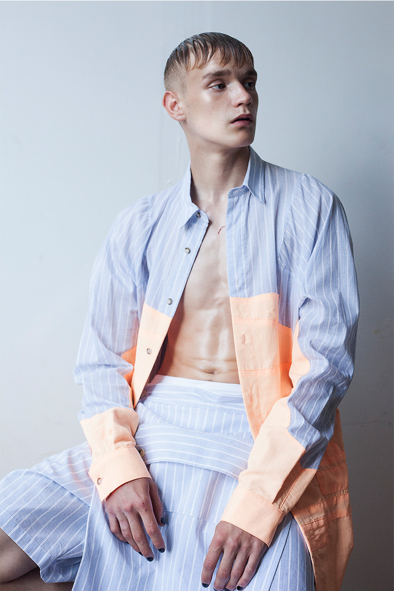 Male Model Otaku: Lewis Conlon: London Menswear | shot by Sam Bayliss ...