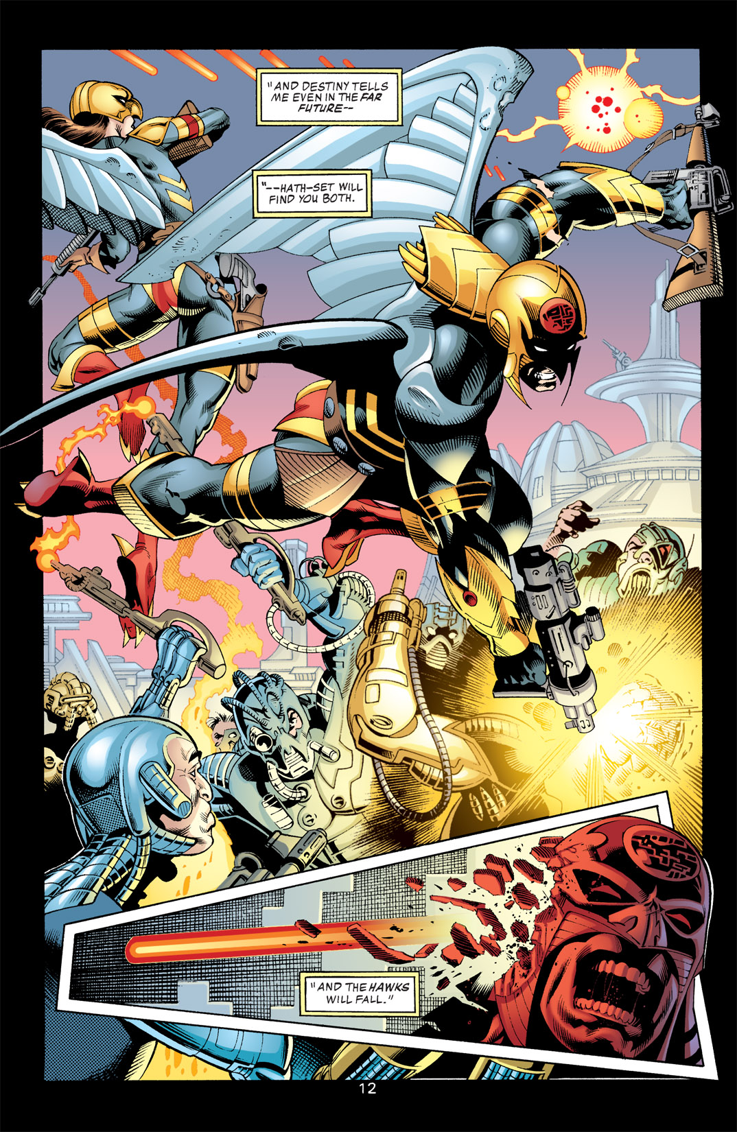 Hawkman (2002) Issue #9 #9 - English 12