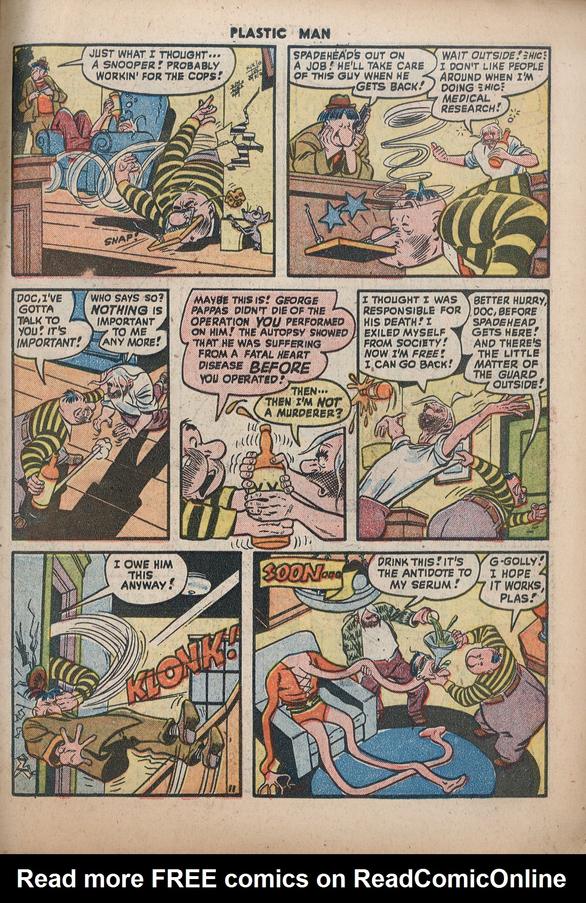 Plastic Man (1943) issue 12 - Page 13