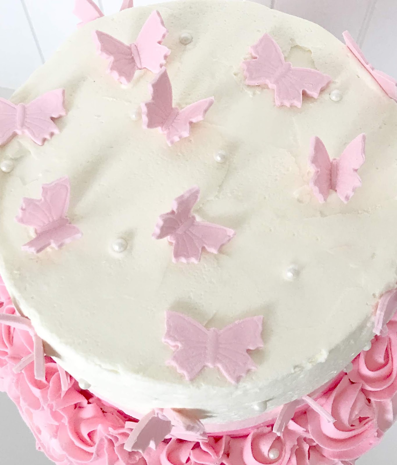 Butterfly Cake for Baby's 1st and Baby Shower Purple Chocolat Home