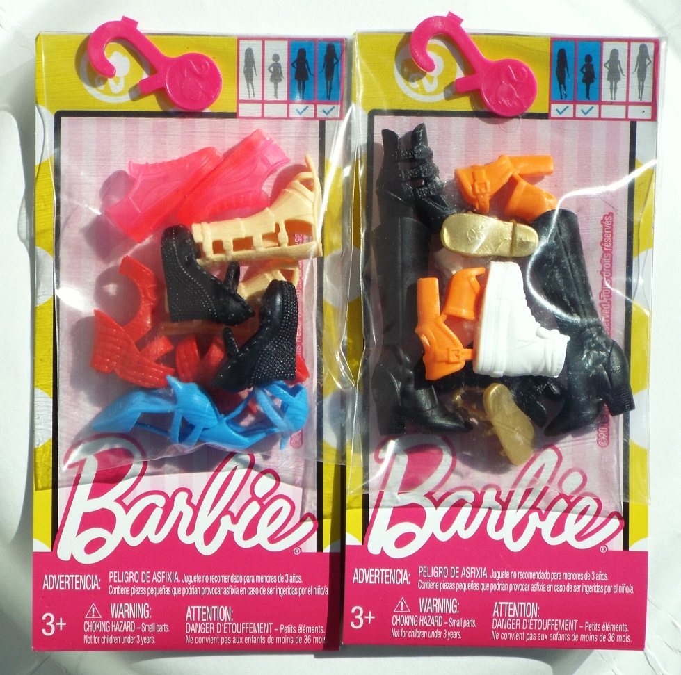 barbie shoe pack