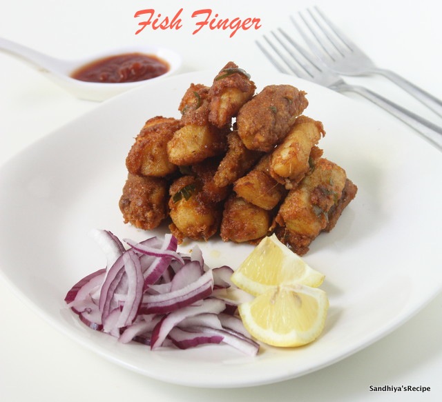 Sandhiya's Cookbook Fish Finger Fish Finger with Indian Spices