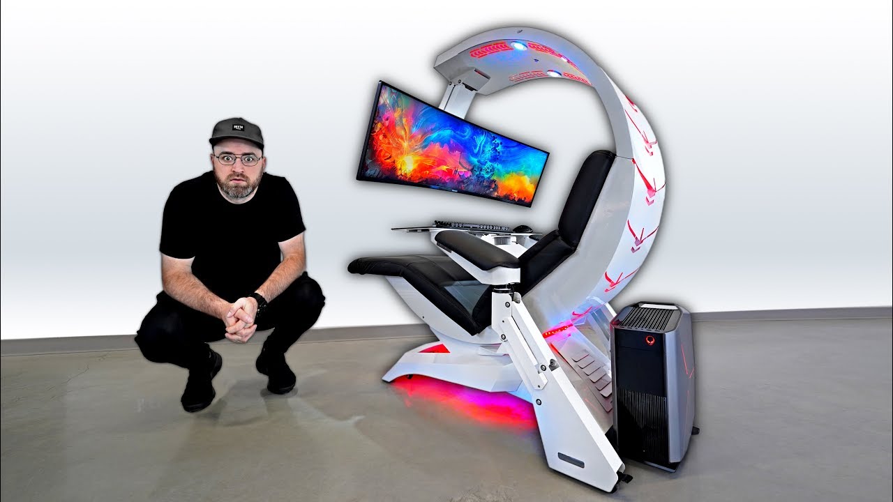 The Most Insane Workstation + Gaming Setup [Unbox Therapy] GABEgizmo