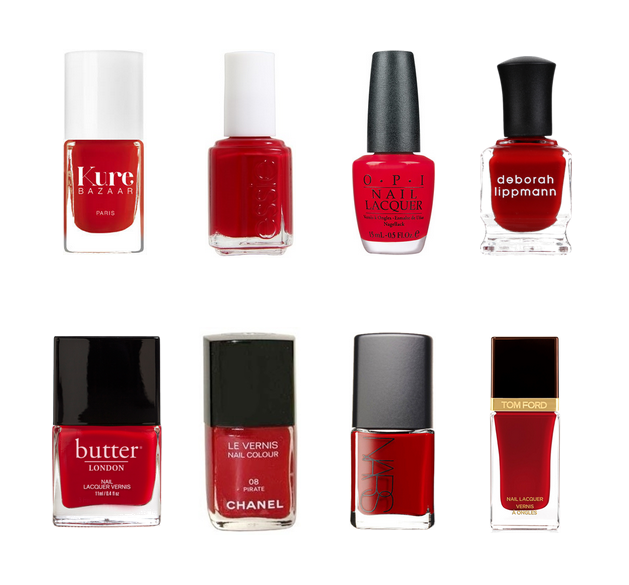 8 Flattering Red Nail Polishes