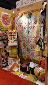 Island Batik fabric at Quilt Market
