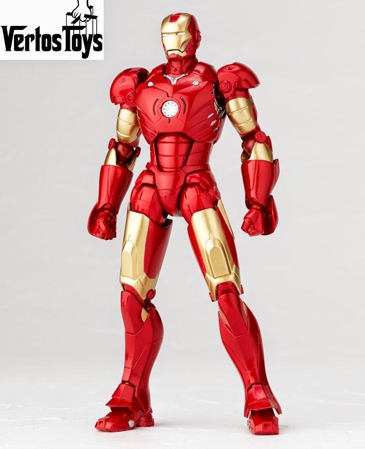 IN STOCK Revoltech SFX Series 036 - Iron Man [Mark III]