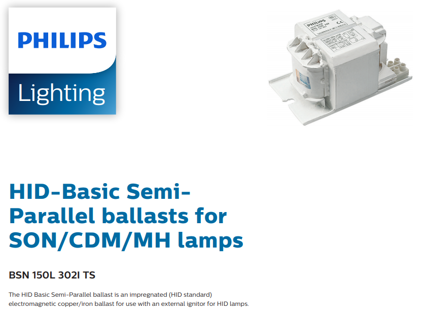 PHILIPS BSN 150L 302I TS DISTRIBUTOR RESMI LAMPU PHILIPS ALL