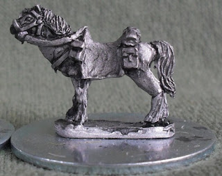 Rebel Miniatures Post Apoc Riders' Horse