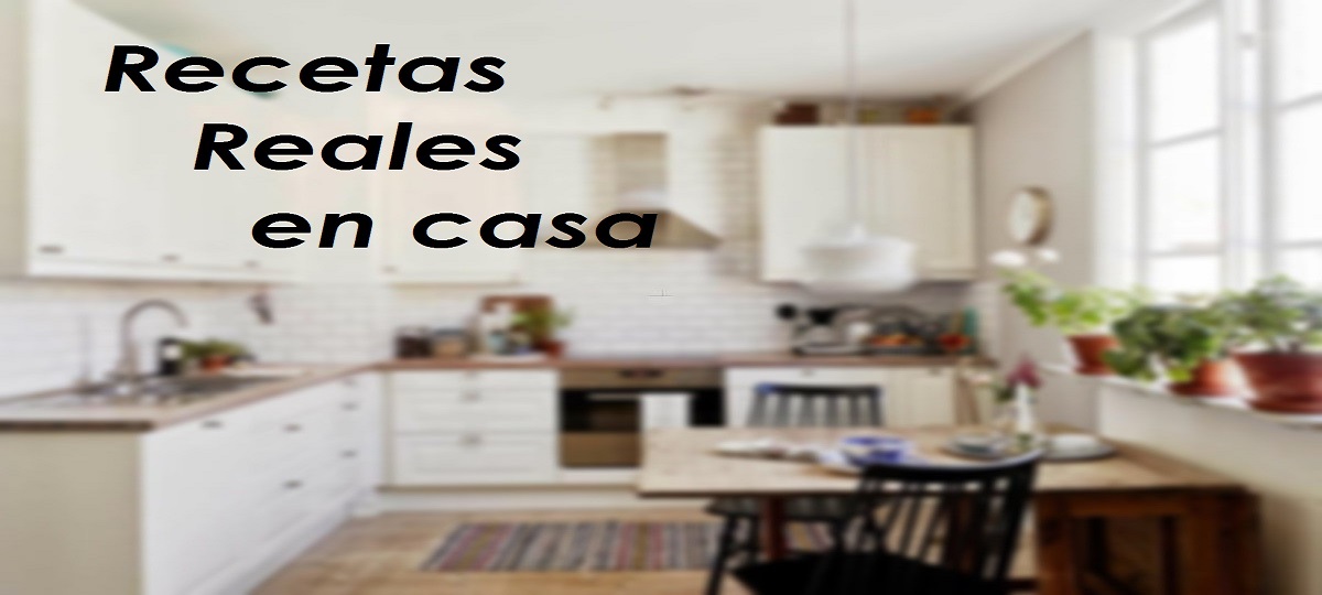 RECETAS REALES EN CASA