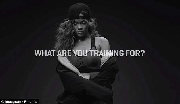 Rihanna strips to a bra for sexy Puma ad