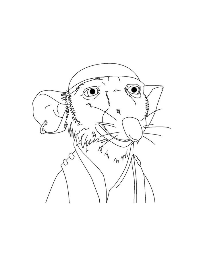 tales of despereaux coloring pages - photo #19