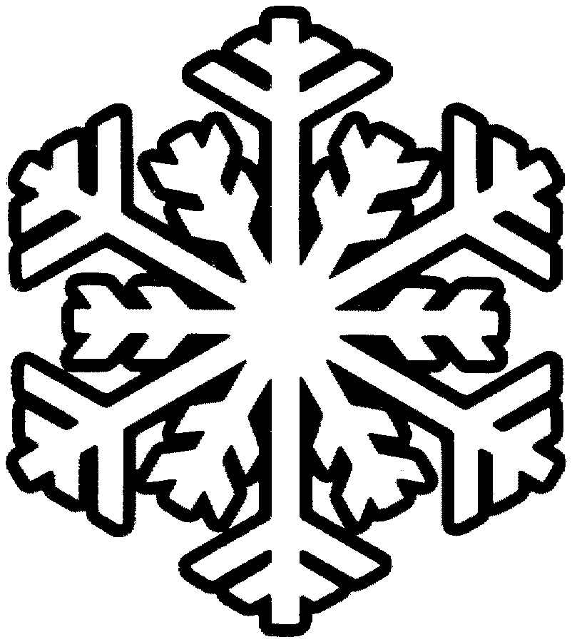 winter clip art to color - photo #28