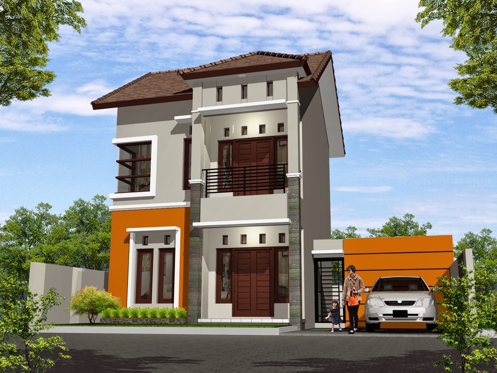 69 Desain Rumah Minimalis Modern 2 Lantai 2014 Denah Rumah Minimalis 1 Lantai Top 15 Gambar Desain Rumah