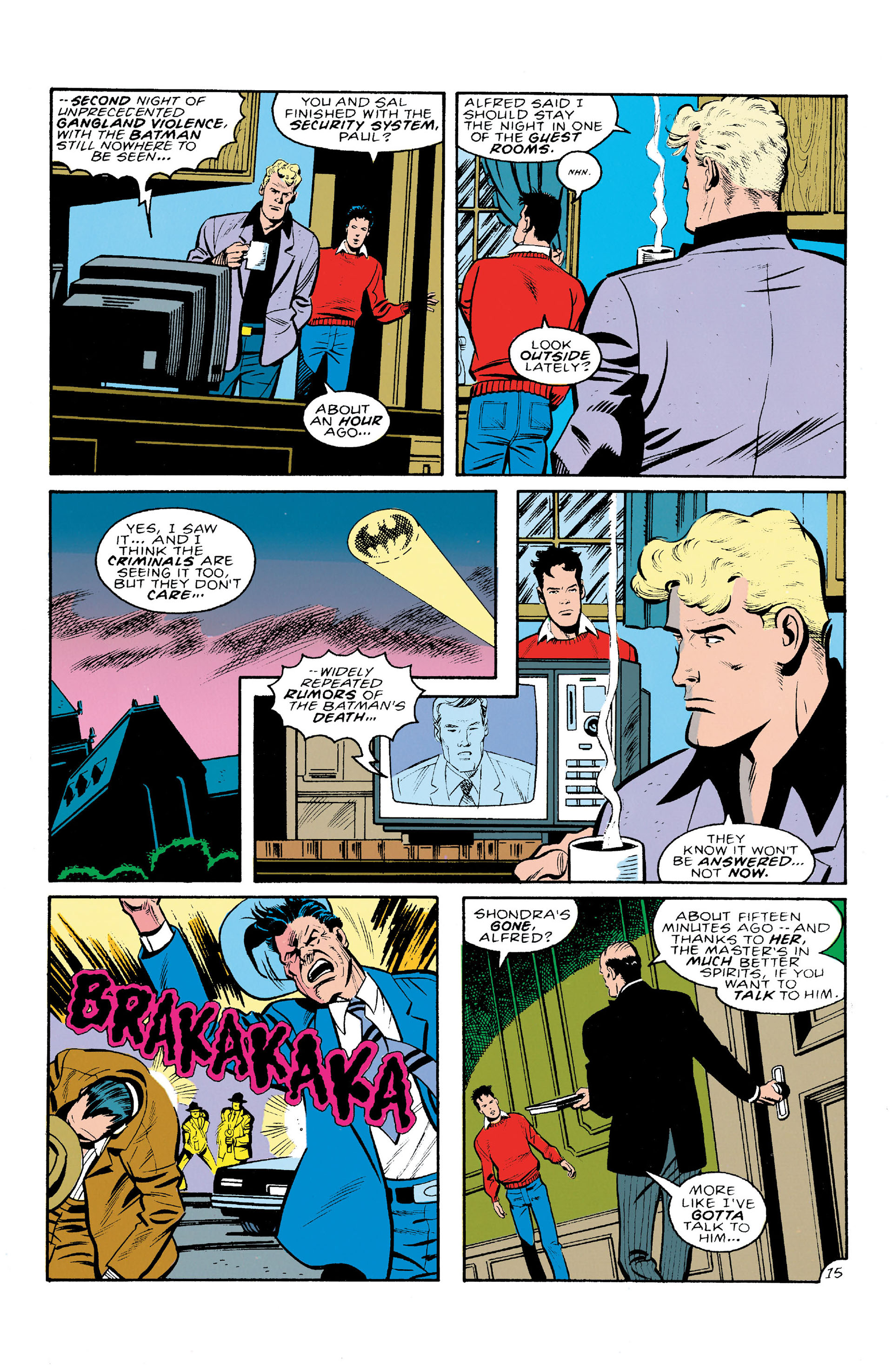 Read online Batman (1940) comic -  Issue #498 - 16