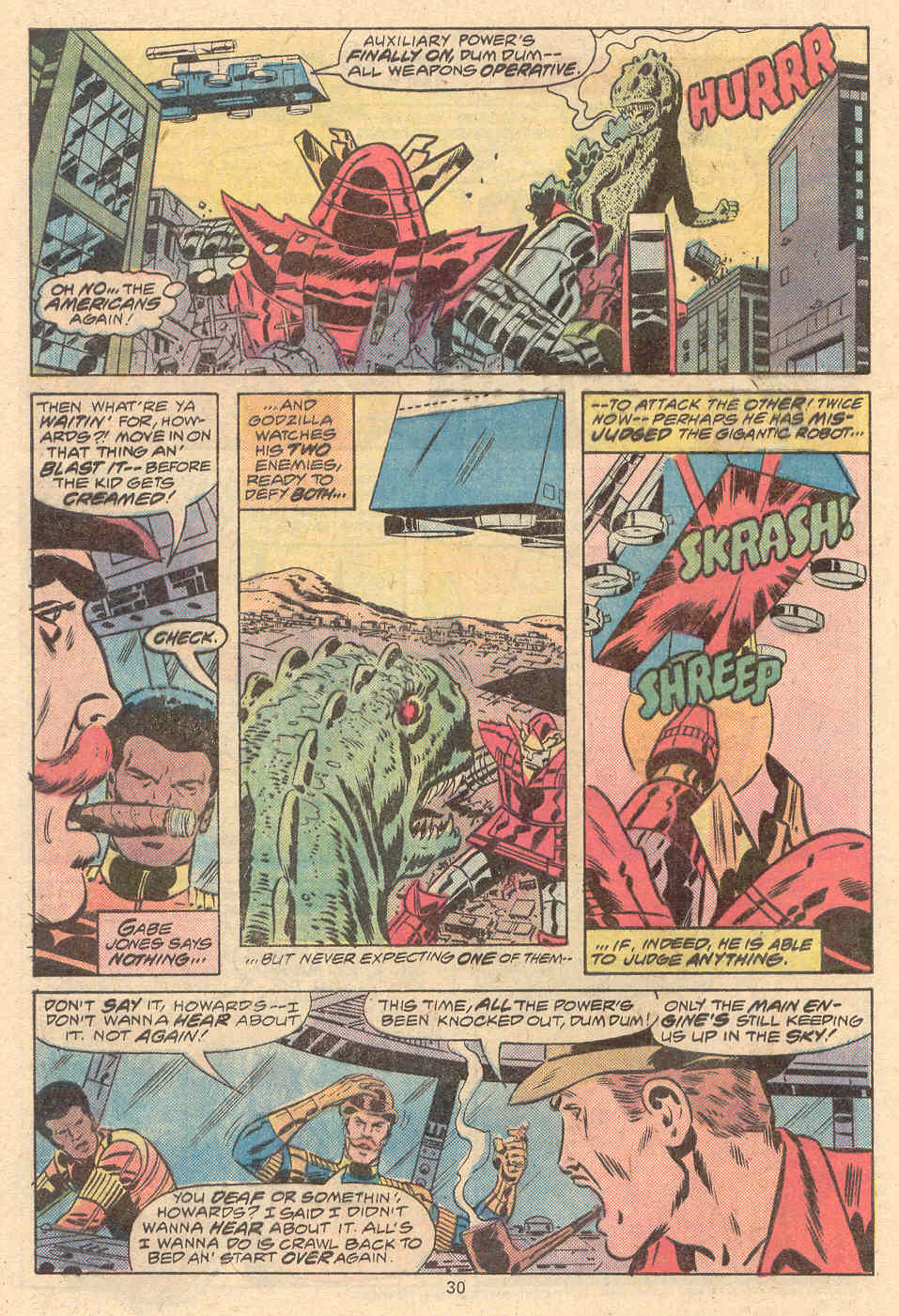 Read online Godzilla (1977) comic -  Issue #8 - 18