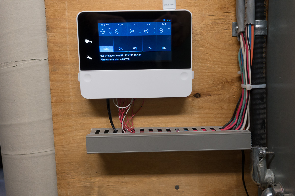 The Fix-it Blog - Sorting Things Out: Installation of the Rain Machine