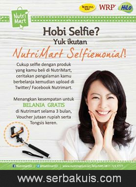 Kontes Foto Selfiemonial Berhadiah GRATIS Belanja 3 Bulan