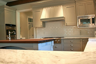 kitchen cabinets gray white