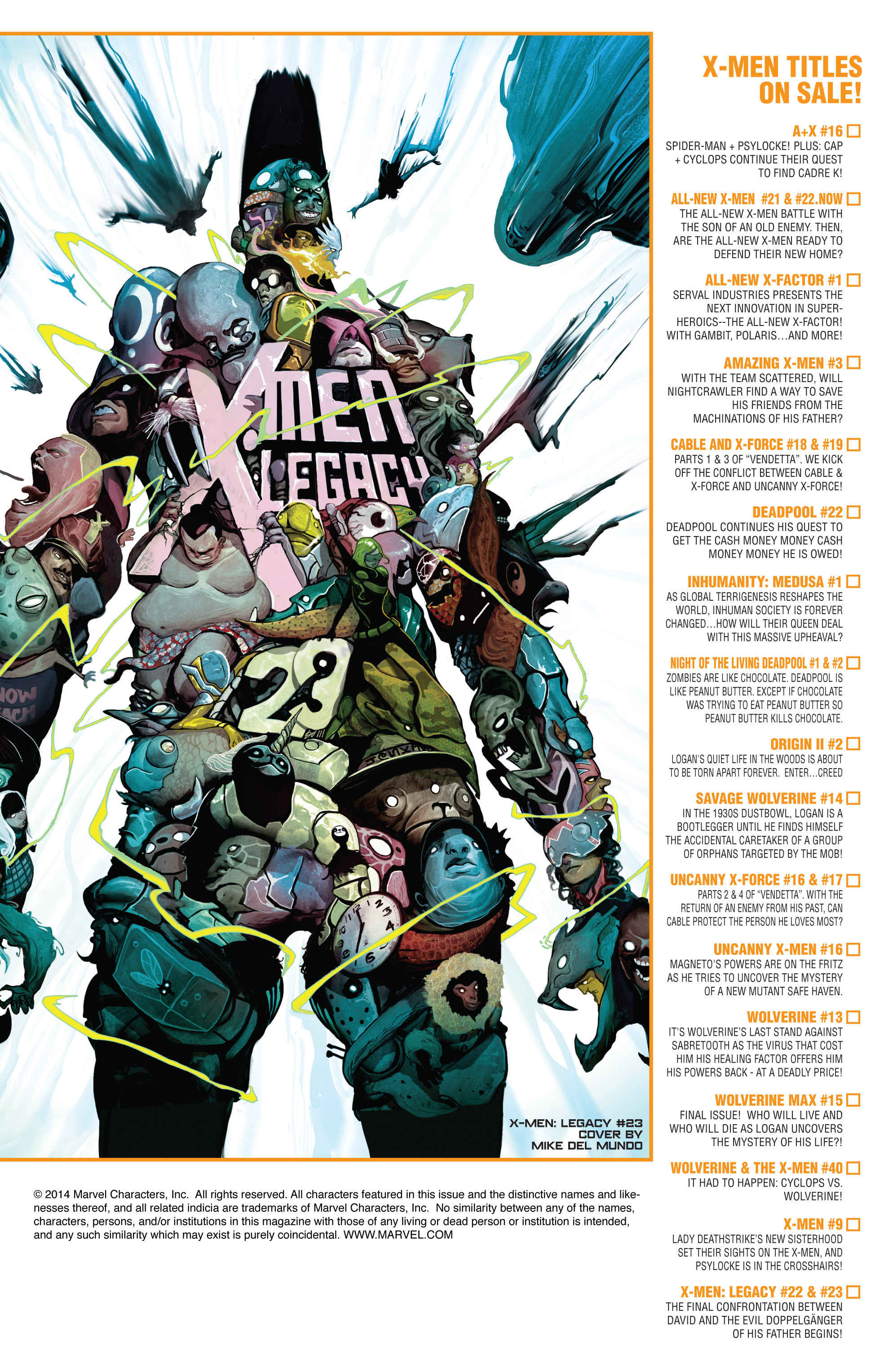 Read online X-Men: Legacy comic -  Issue #22 - 21