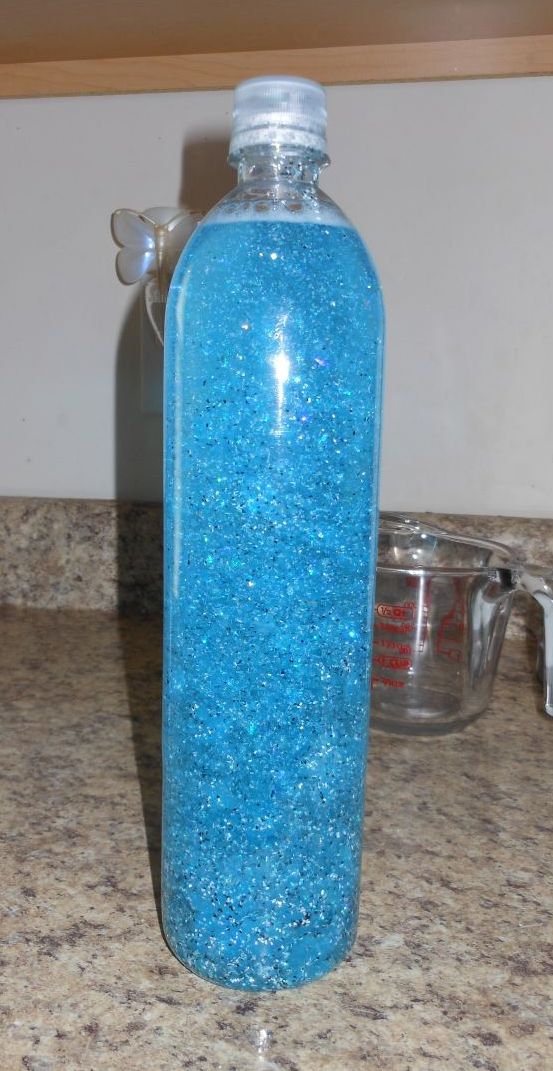 A Little Artsy & A Little Craftsy Glitter Bottle
