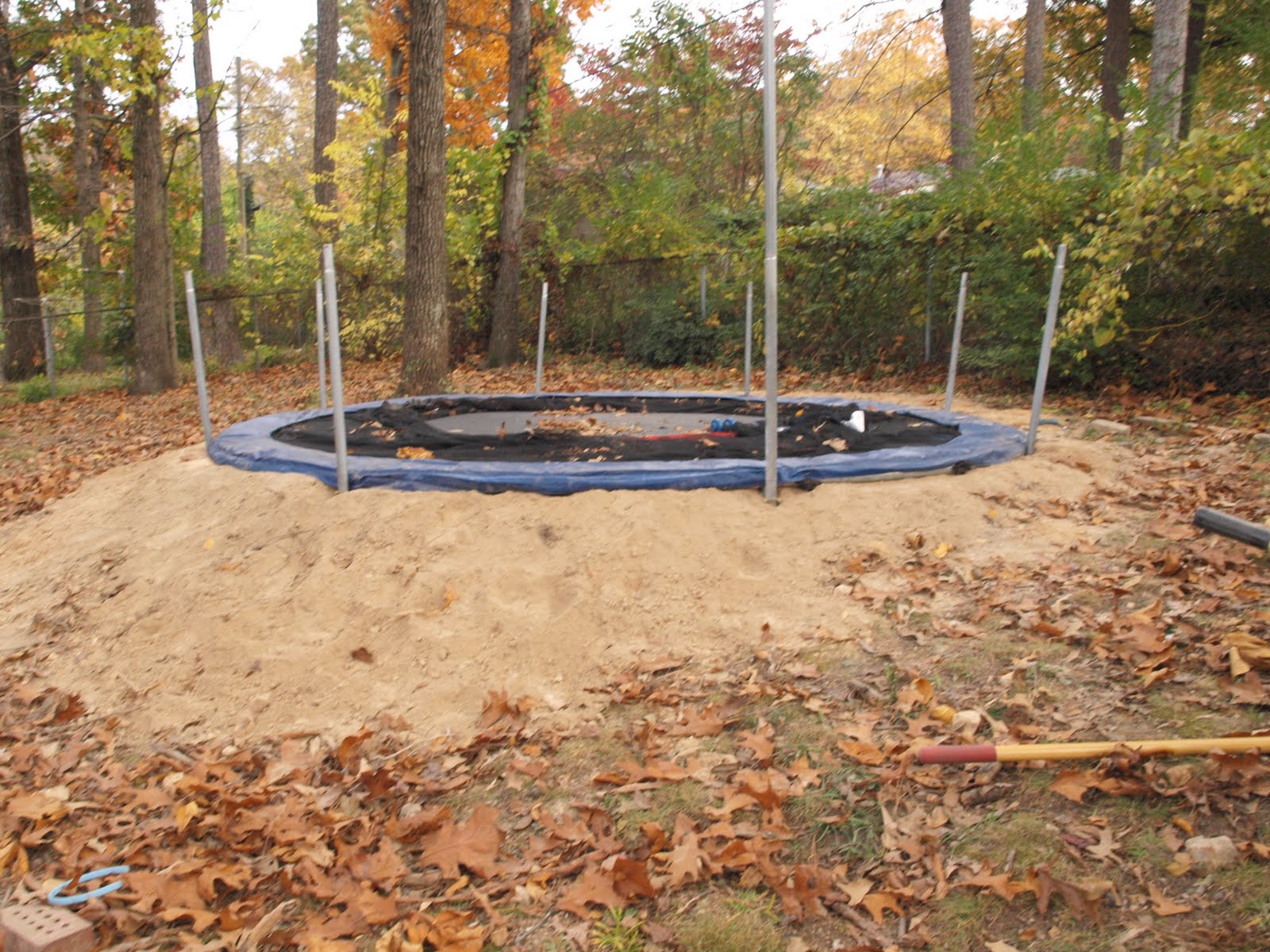 Life with the DeLoach's In Ground Trampoline