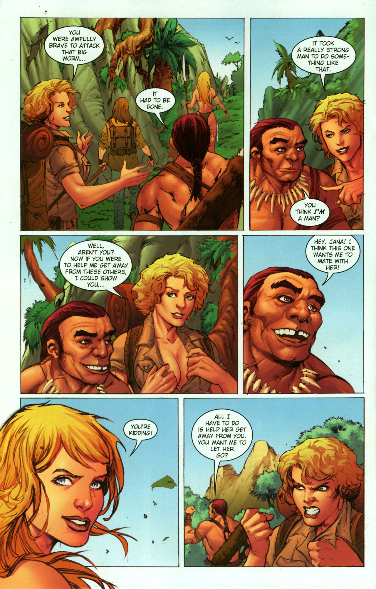 Read online Jungle Girl comic -  Issue #5 - 15
