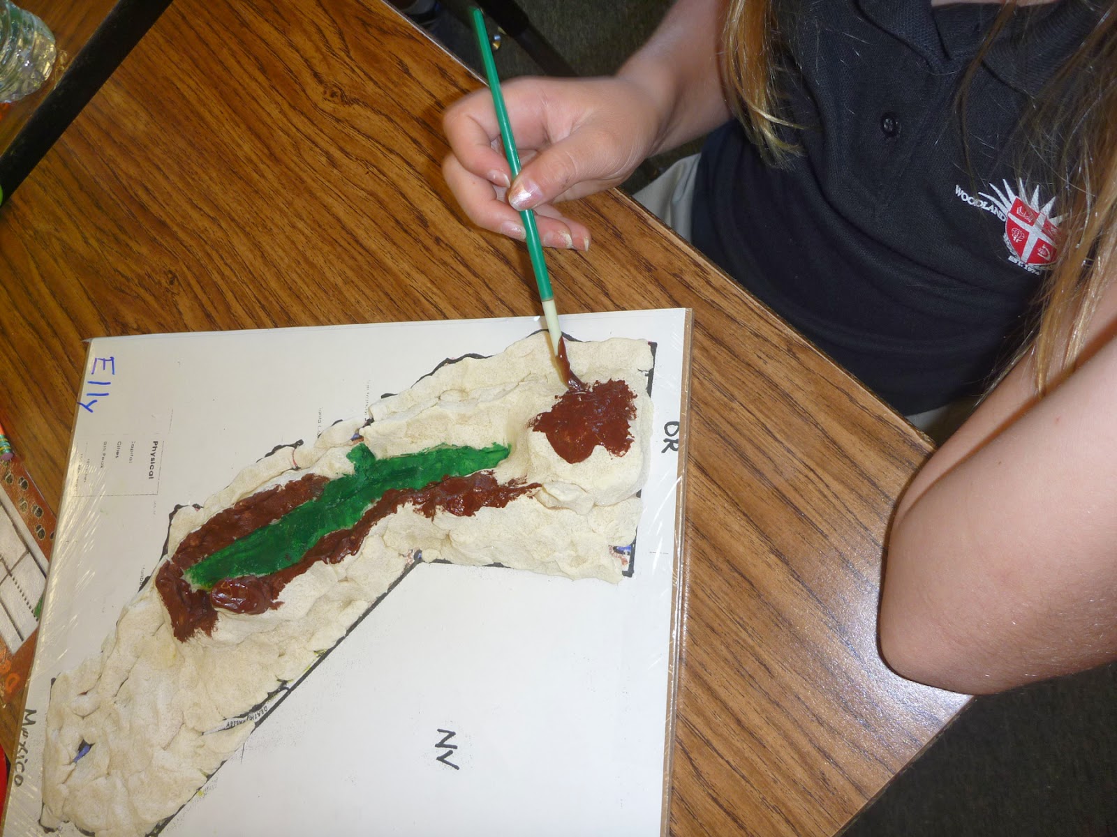 Explorations of a Fourth Grade Teacher California Topographical Maps