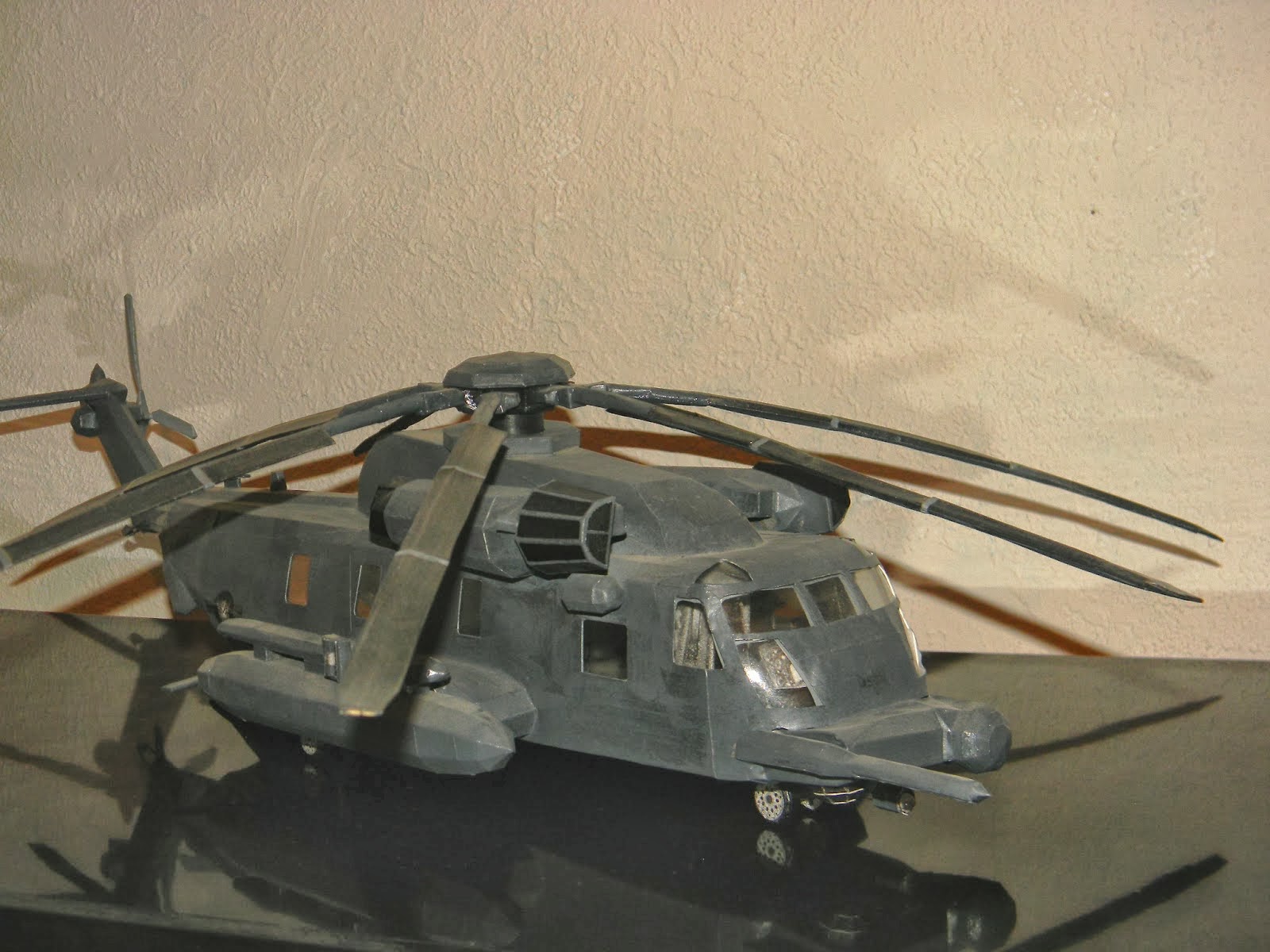 Sikorsky MH53 Pave Low Helicopter Papercraft