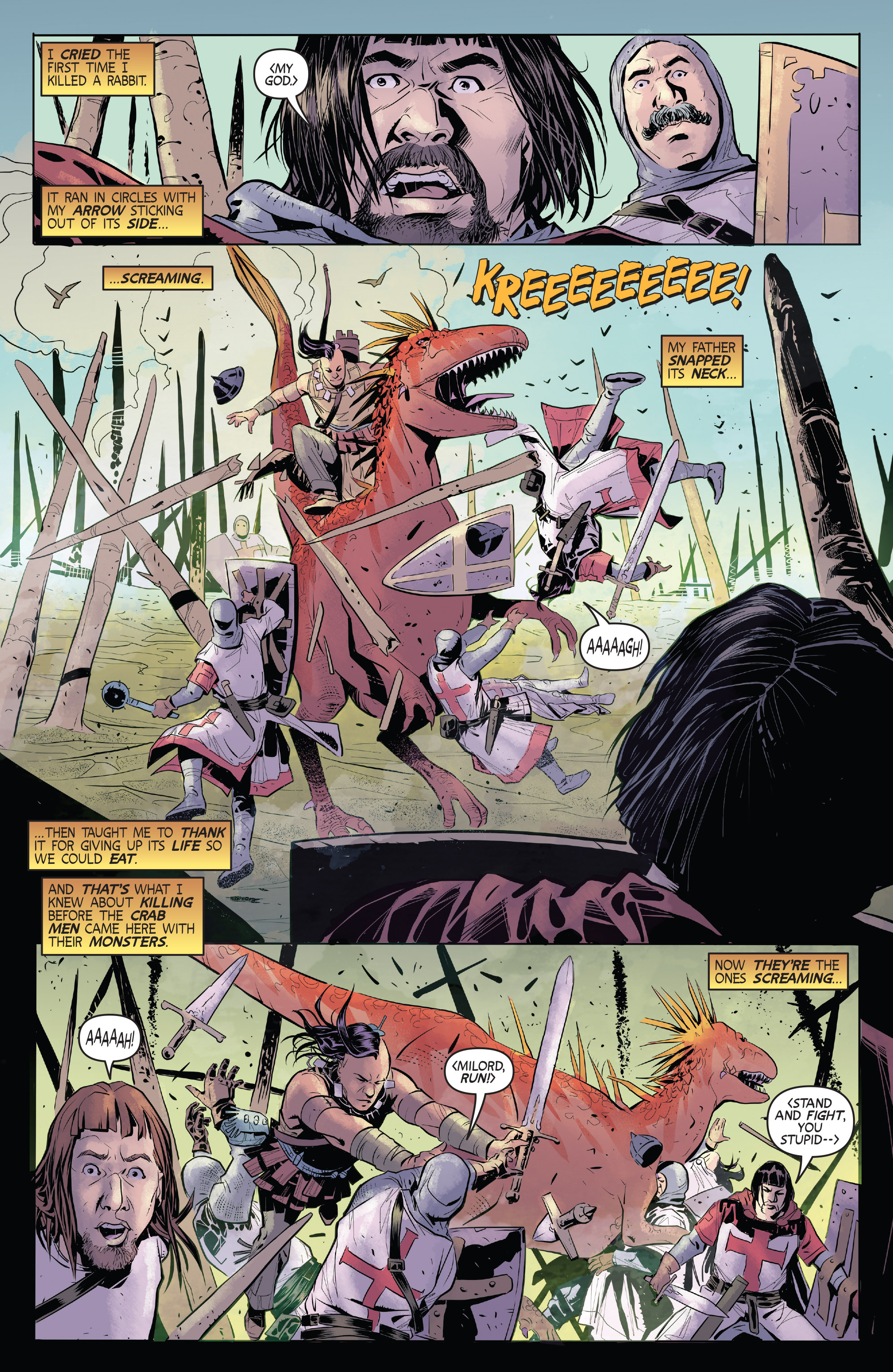 Read online Turok: Dinosaur Hunter (2014) comic -  Issue # _TPB 1 - 74